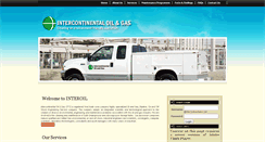 Desktop Screenshot of intercontinentaloil.com