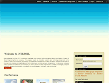 Tablet Screenshot of intercontinentaloil.com